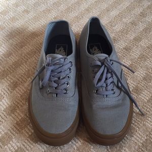 Authentic Vans (Grey & Rubber)